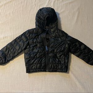 Primary Black Lightweight Puffer Jacket size 2